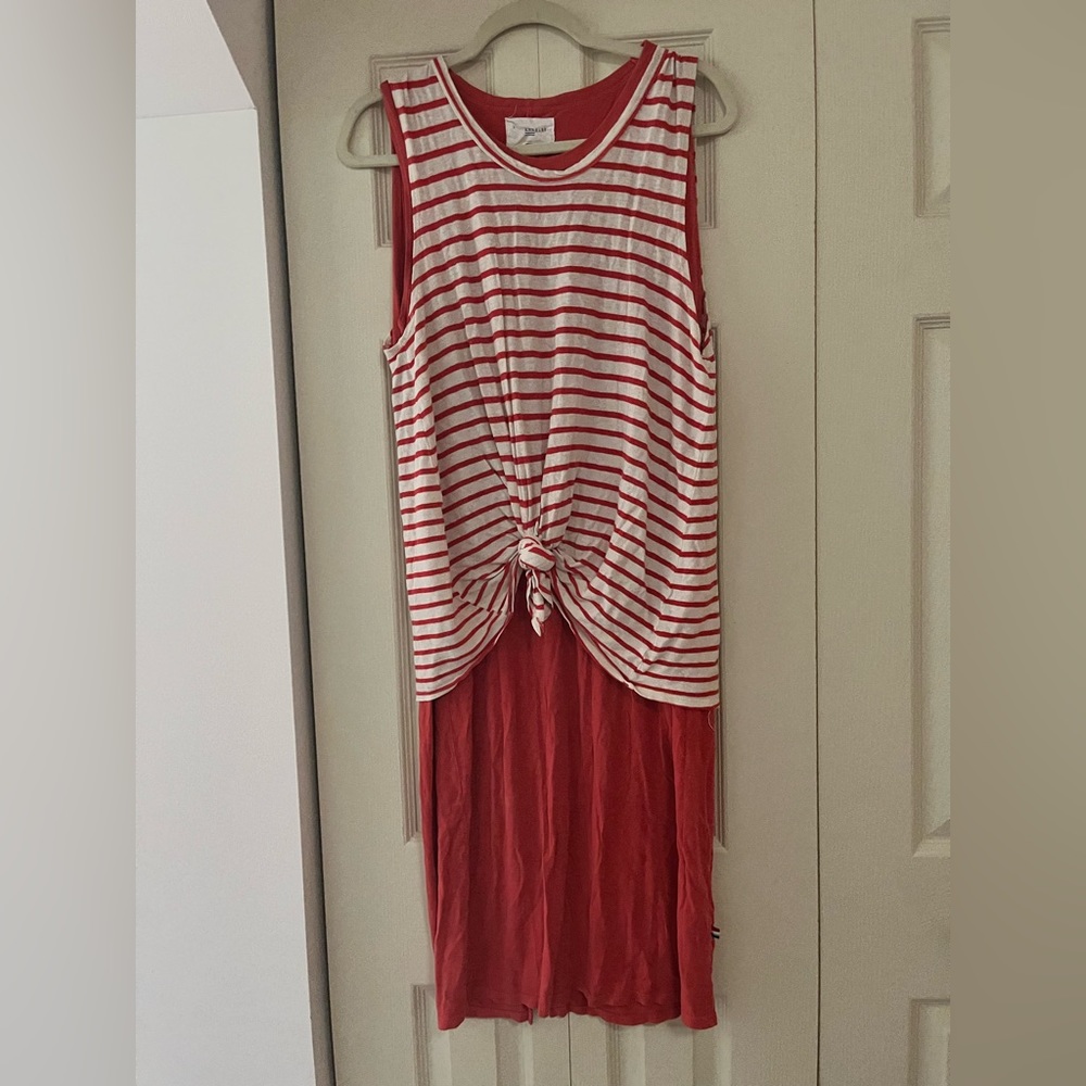 Sol Angeles layered tshirt dress
